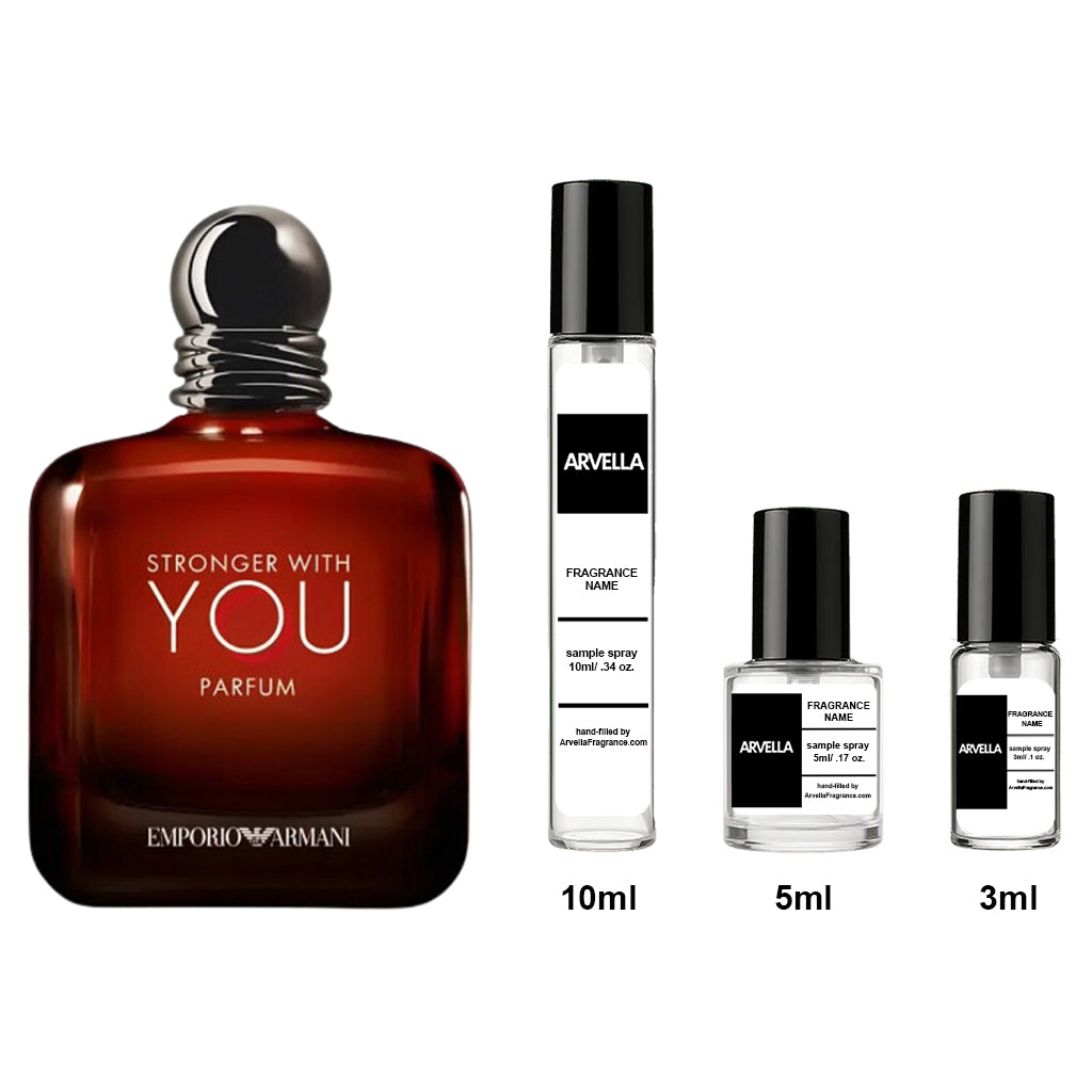 Armani Stronger With You Parfum Sample 3ml Spray - Arvella Fragrance